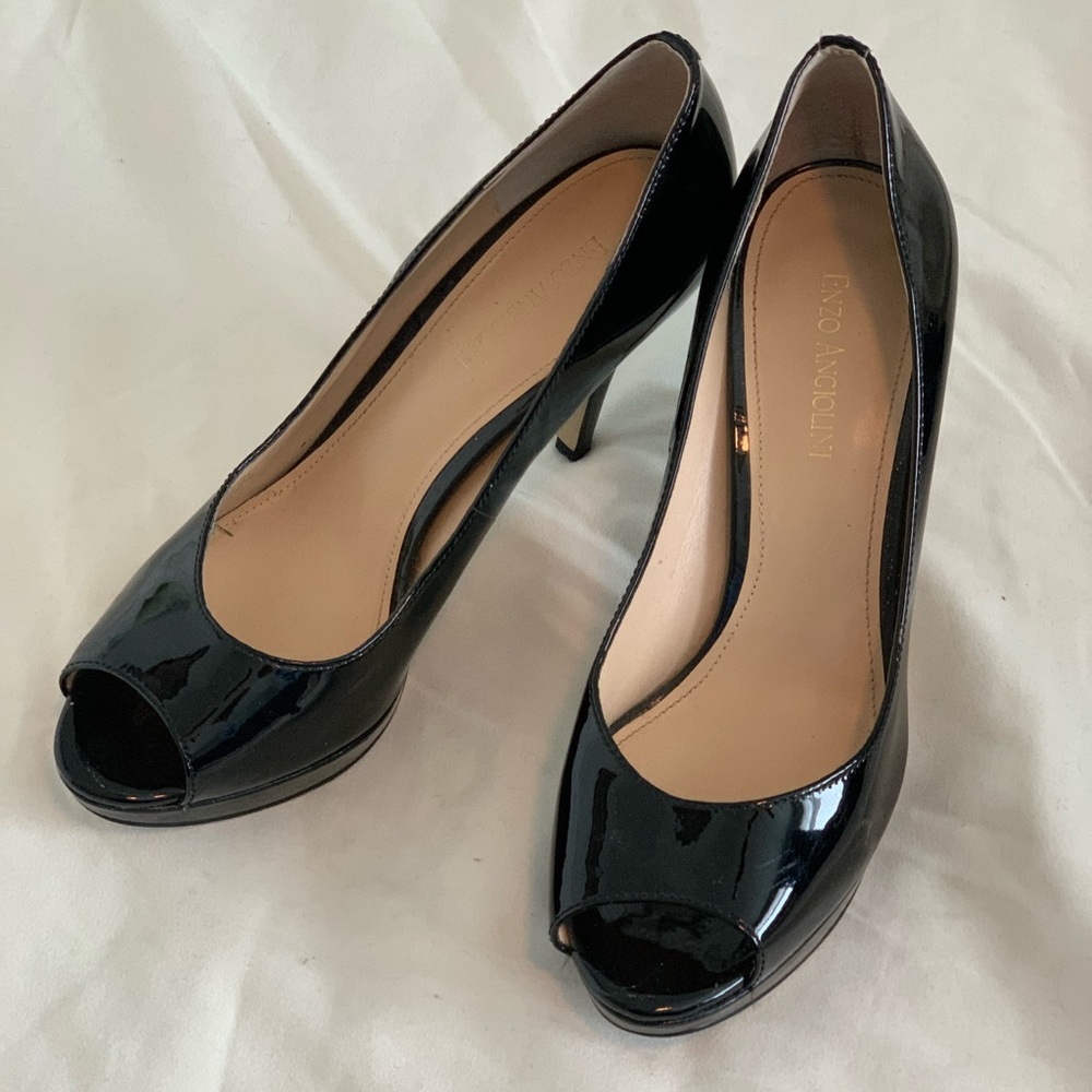 Enzo Angiolini Peep Toe Heel